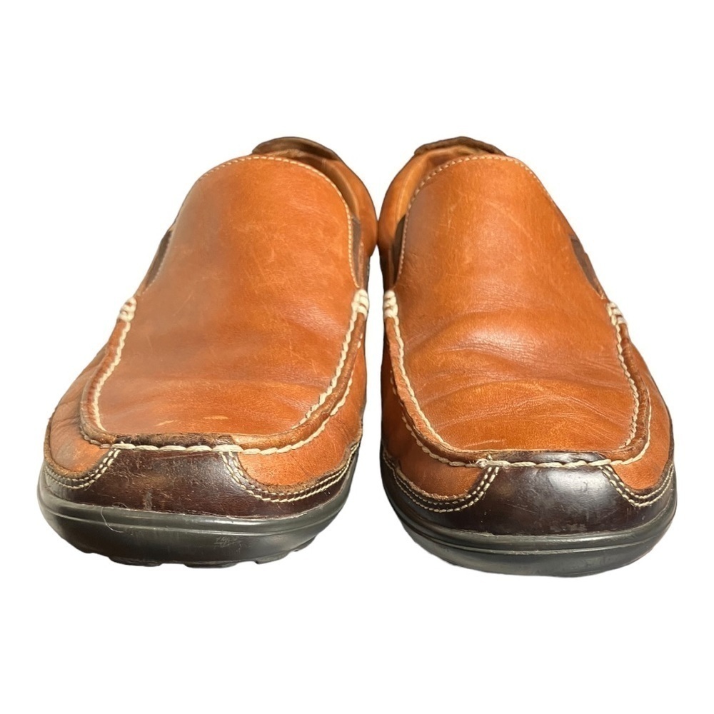 Cole Haan Tucker C03559 Brown Leather Venetian Loafers 10 - Picture 5 of 10